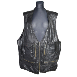 KAMIZELKA MOTOR SKÓRA rozm. 4XL